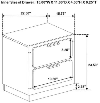 Caraway - Bedroom Set With LED Headboard