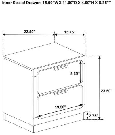 Caraway - Bedroom Set With LED Headboard