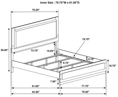 Caraway - Bedroom Set With LED Headboard