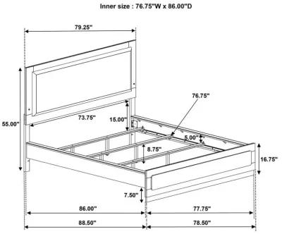 Caraway - Bedroom Set With LED Headboard