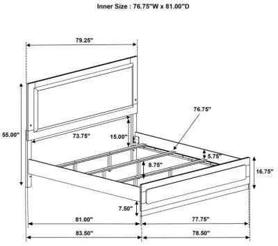 Caraway - Bedroom Set With LED Headboard