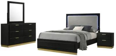 Caraway - Bedroom Set With LED Headboard