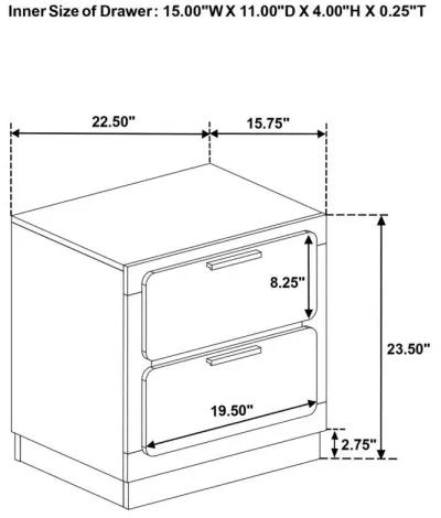 Caraway - Bedroom Set With LED Headboard