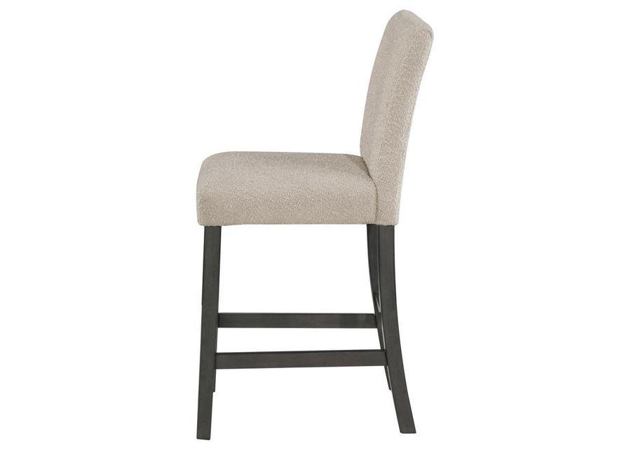 Alba - Boucle Upholstered Counter Height Dining Chair (Set of 2)