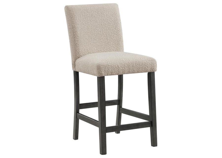 Alba - Boucle Upholstered Counter Height Dining Chair (Set of 2)