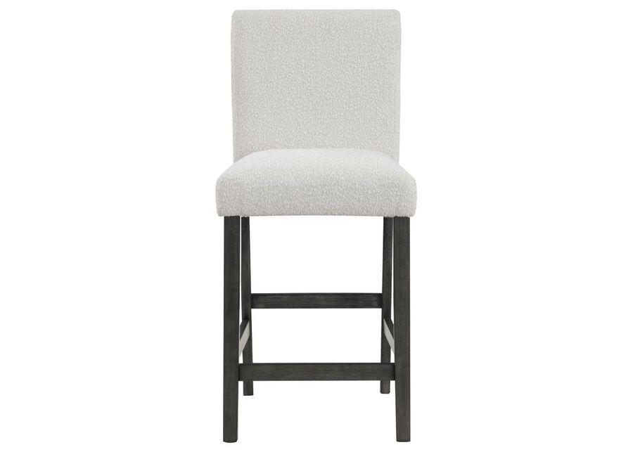 Alba - Boucle Upholstered Counter Height Dining Chair (Set of 2)