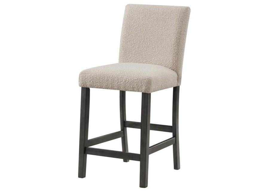 Alba - Boucle Upholstered Counter Height Dining Chair (Set of 2)