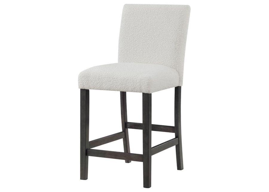 Alba - Boucle Upholstered Counter Height Dining Chair (Set of 2)