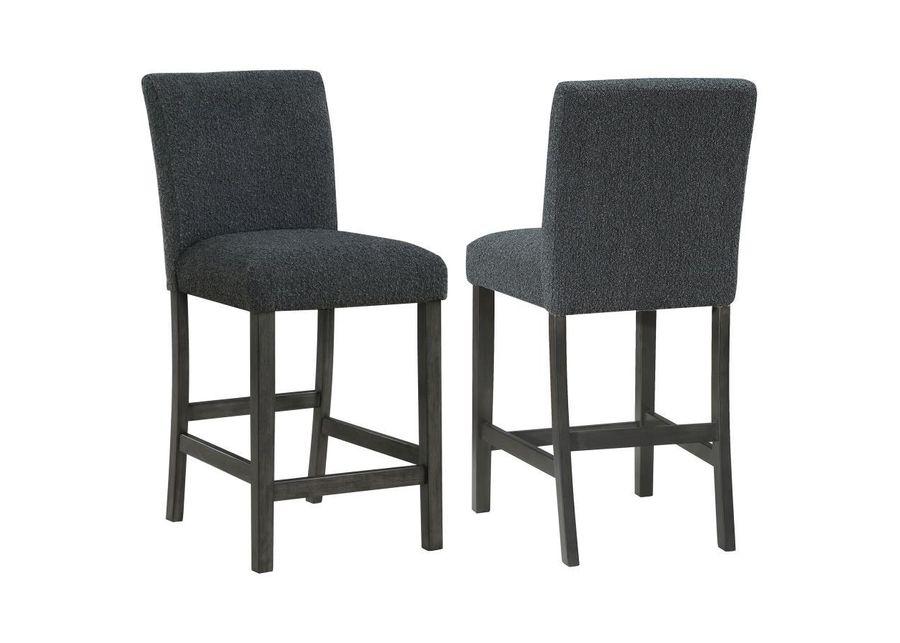 Alba - Boucle Upholstered Counter Height Dining Chair (Set of 2)