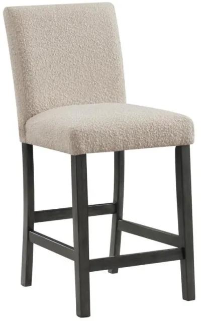 Alba - Boucle Upholstered Counter Height Dining Chair (Set of 2)