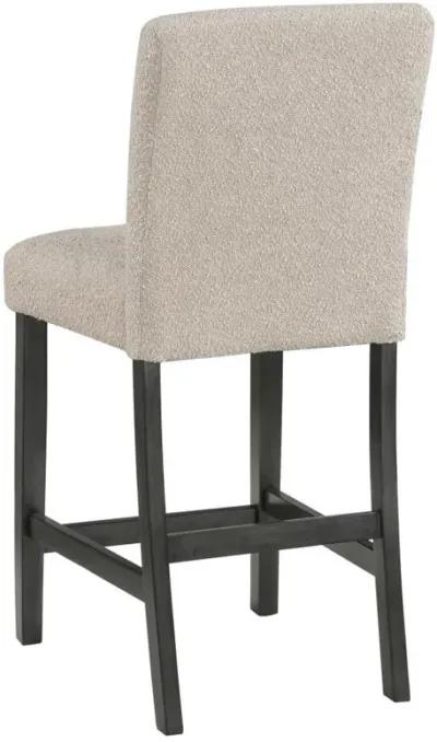 Alba - Boucle Upholstered Counter Height Dining Chair (Set of 2)