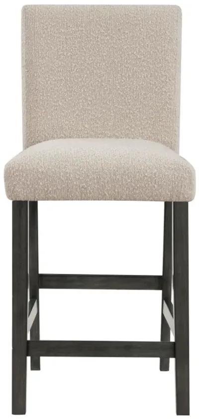 Alba - Boucle Upholstered Counter Height Dining Chair (Set of 2)