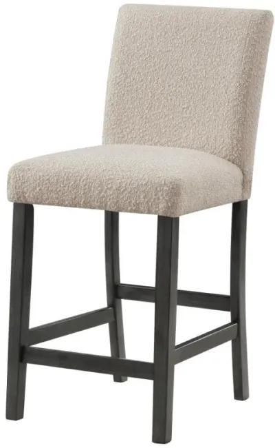 Alba - Boucle Upholstered Counter Height Dining Chair (Set of 2)