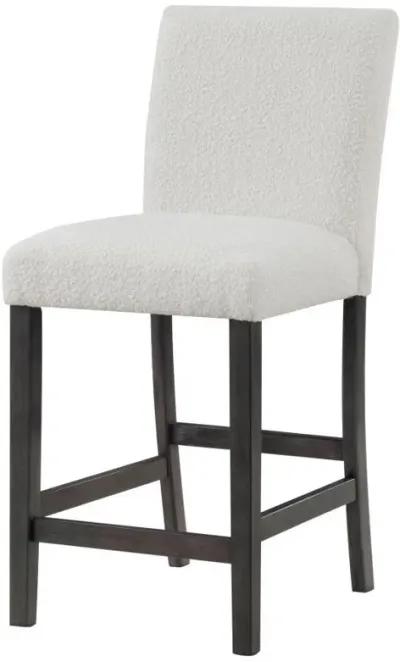 Alba - Boucle Upholstered Counter Height Dining Chair (Set of 2)