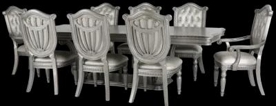 Grand-Platinum 9 Piece Dining Room Set