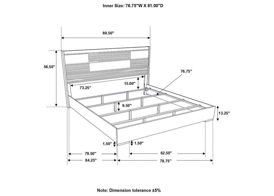 Blacktoft - Panel Bed