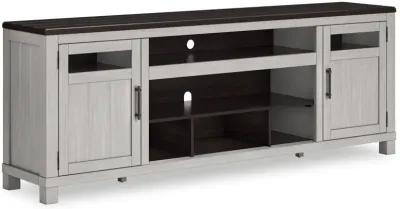 Darborn - Gray / Brown - Xl TV Stand W/Fireplace Option