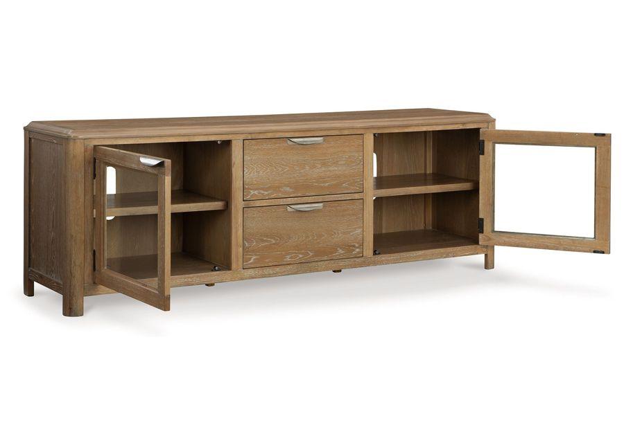 Rencott - Light Brown - Extra Large TV Stand