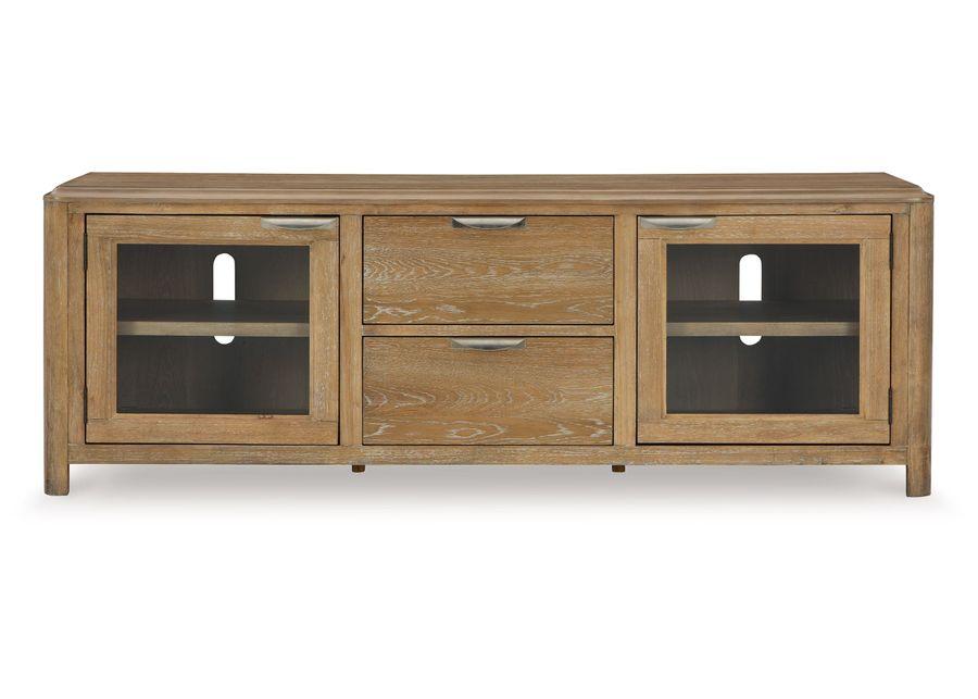 Rencott - Light Brown - Extra Large TV Stand