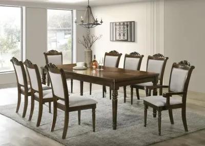 Willowbrook - 9 Piece Rectangular Dining Table Set - Chestnut