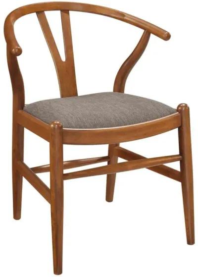 Dinah - Wood Wishbone Dining Side Chair (Set of 2) - Walnut