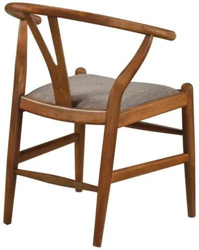 Dinah - Wood Wishbone Dining Side Chair (Set of 2) - Walnut