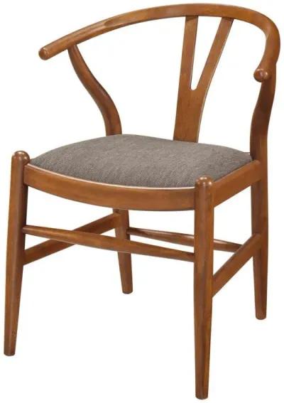 Dinah - Wood Wishbone Dining Side Chair (Set of 2) - Walnut