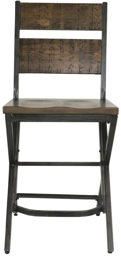 Kavara - Medium Brown - Barstool (Set of 2)