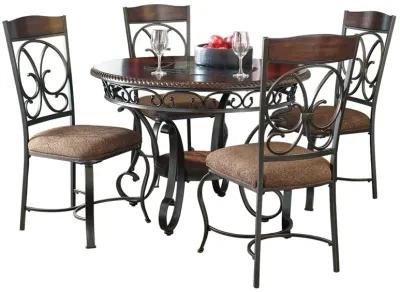 Glambrey - Brown - Dining Uph Side Chair (Set of 4)