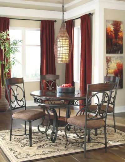 Glambrey - Brown - Dining Uph Side Chair (Set of 4)