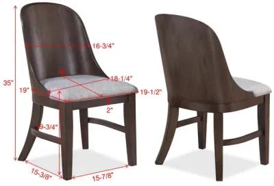 Cullen - Side Chair (Set of 2) - Walnut