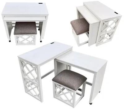 Emma - Nesting Desk - White