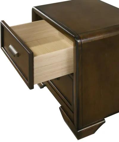 Coffield - Nightstand - Brown