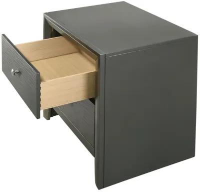 Denker - Nightstand - Gun Metal