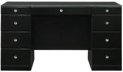 Avery - Vanity Desk With Glass Top