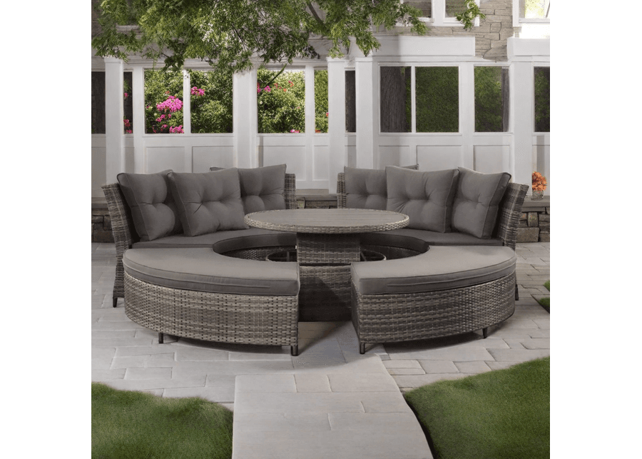 5 Piece Patio Lounge Set