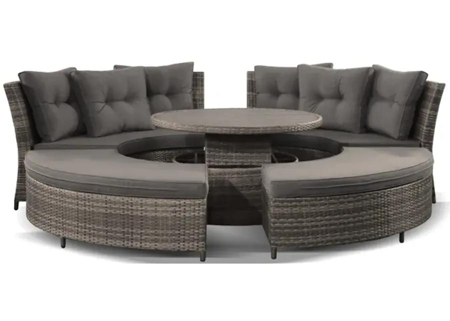 5 Piece Patio Lounge Set