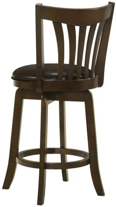 Lambert - Swivel Bar Stool With Upholstered Seat