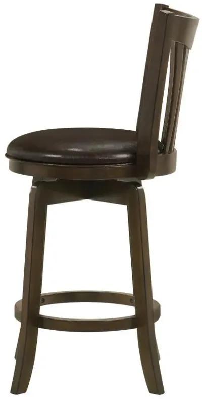 Lambert - Swivel Bar Stool With Upholstered Seat