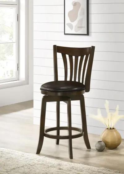 Lambert - Swivel Bar Stool With Upholstered Seat