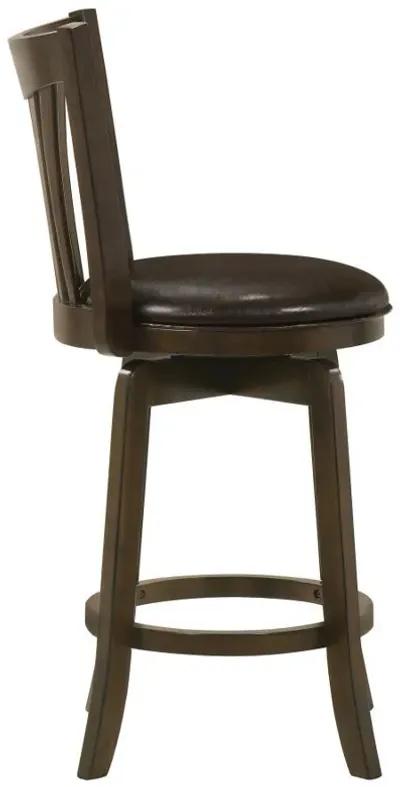 Lambert - Swivel Bar Stool With Upholstered Seat