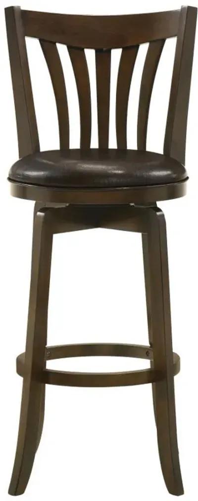 Lambert - Swivel Bar Stool With Upholstered Seat