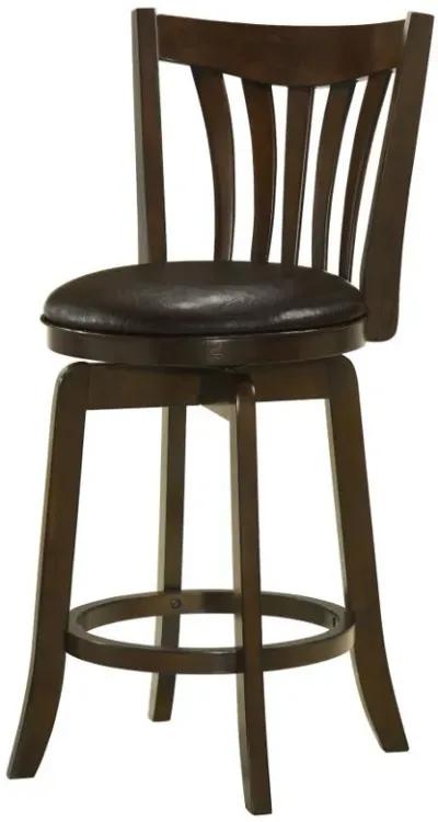 Lambert - Swivel Bar Stool With Upholstered Seat