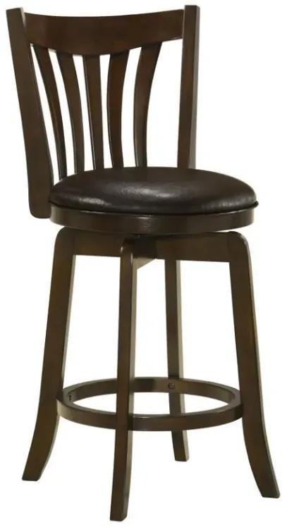 Lambert - Swivel Bar Stool With Upholstered Seat