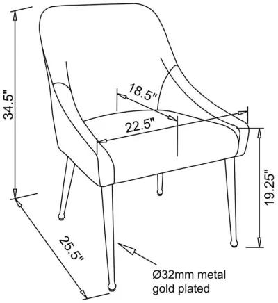 Mayette - Parsons Wingback Dining Side Chair (Set of 2)