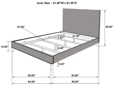 Zyla - Woven Rattan Panel Bed Kubu