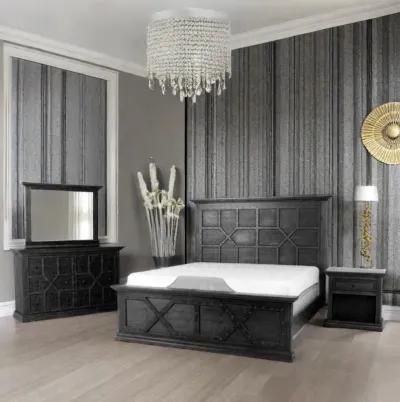 CATALINA BLACK 6 PIECE BEDROOM SET