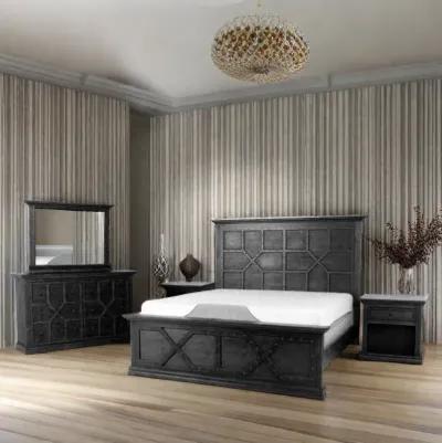 CATALINA BLACK 6 PIECE BEDROOM SET