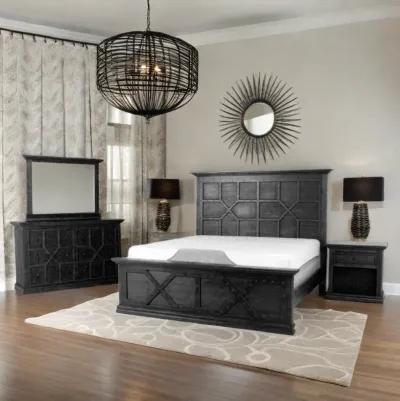 CATALINA BLACK 6 PIECE BEDROOM SET