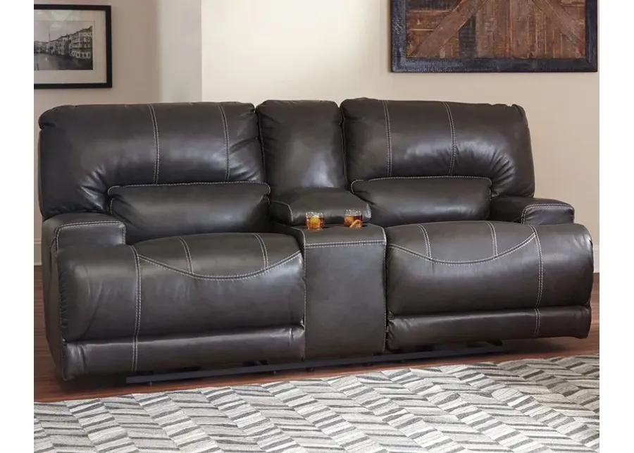 Mccaskill - Reclining Loveseat With Console